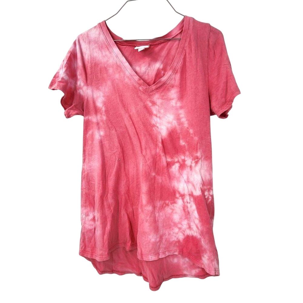 Lularoe Pink Tie Dye Tee Shirt T-Shirt Top Womens Size Small Casual